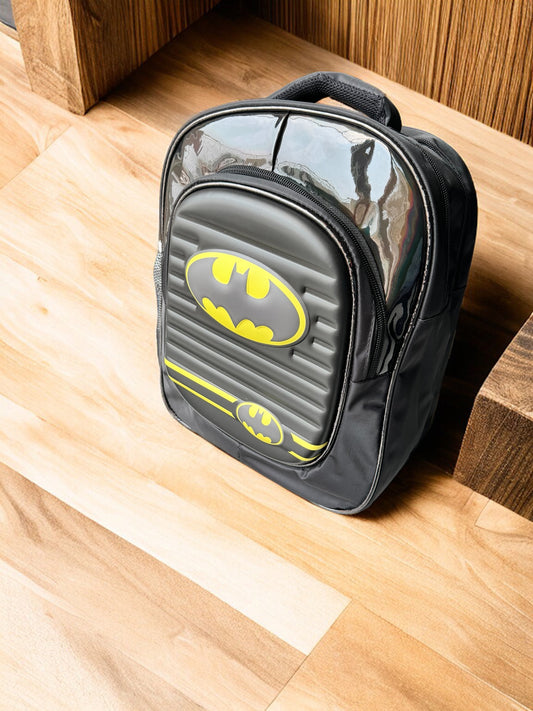 Suit Up for Adventure: Batman Backpack with Utility Strap (14")