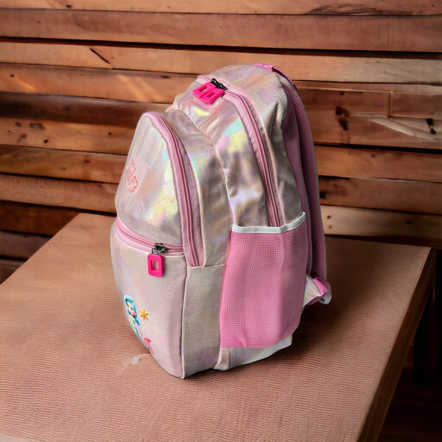 Sparkling Magical Backpack -pink and sea green colors available (14")