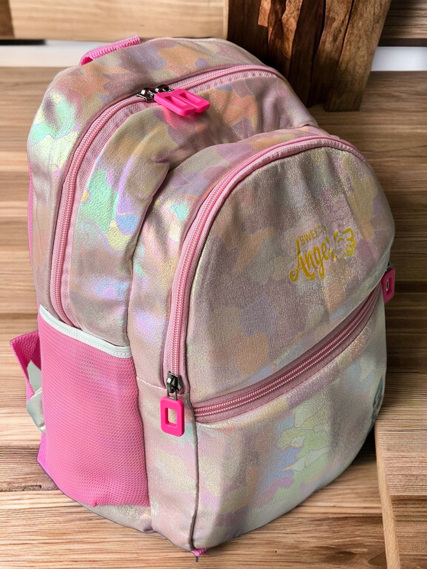 Sparkling Magical Backpack -pink and sea green colors available (14")