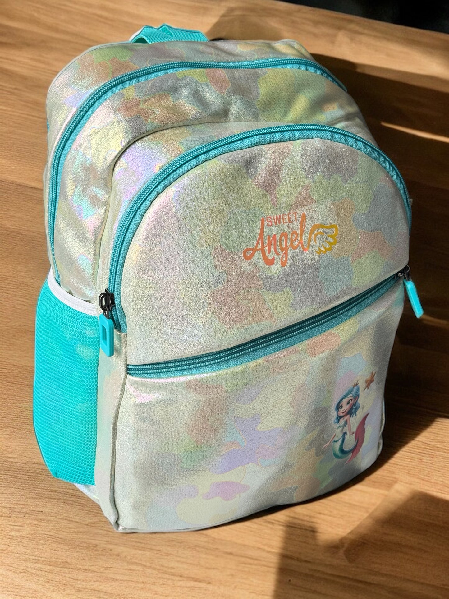 Sparkling Magical Backpack -pink and sea green colors available (14")