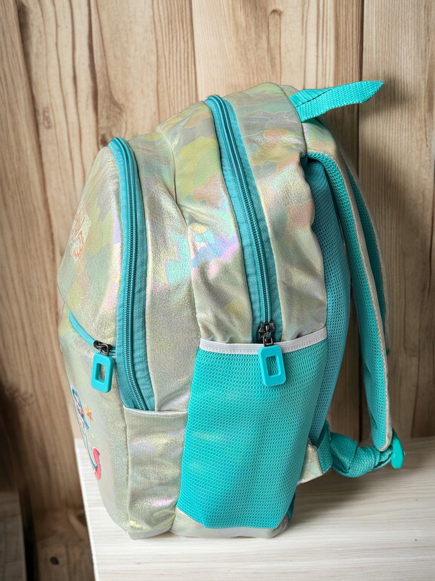 Sparkling Magical Backpack -pink and sea green colors available (14")