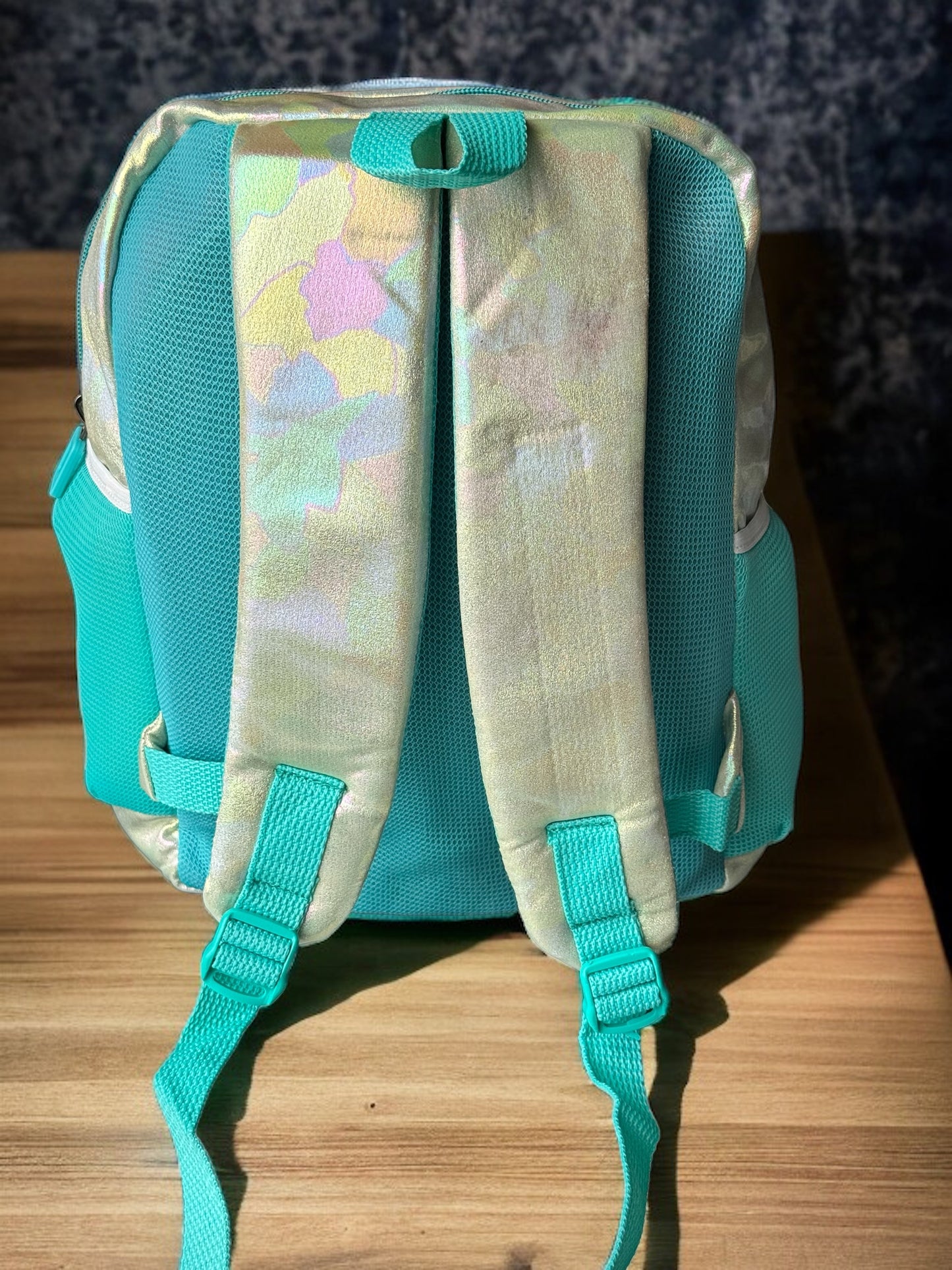 Sparkling Magical Backpack -pink and sea green colors available (14")