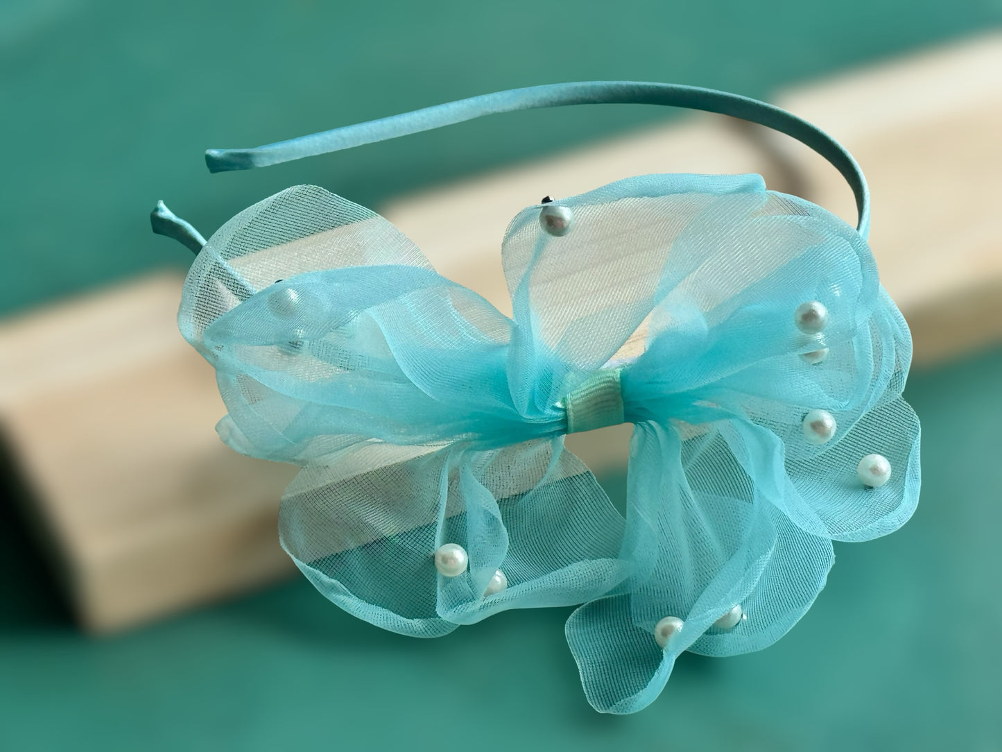 Soft and Sweet Pearl-Embellished Headbands (Available in various colors)