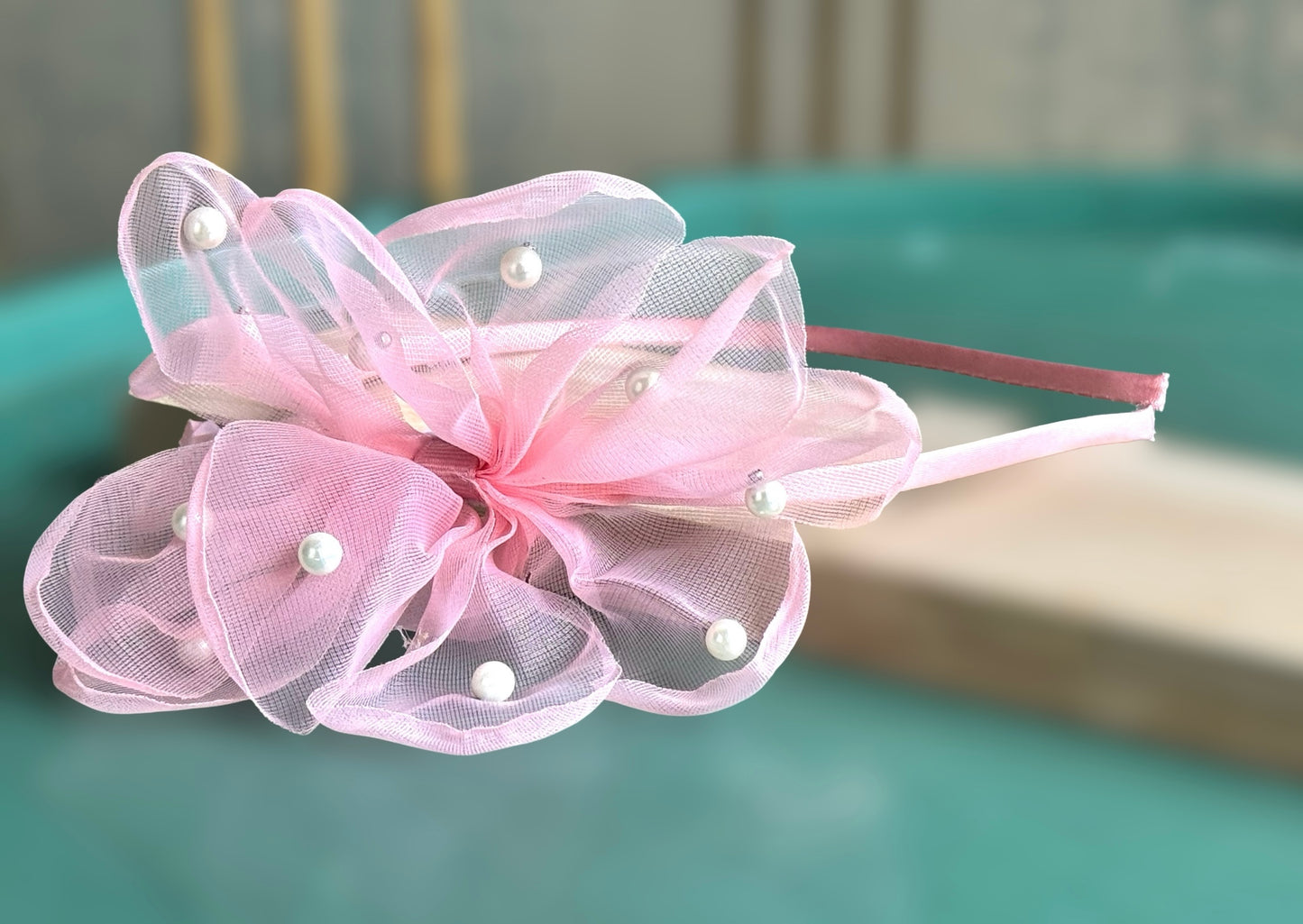 Soft and Sweet Pearl-Embellished Headbands (Available in various colors)