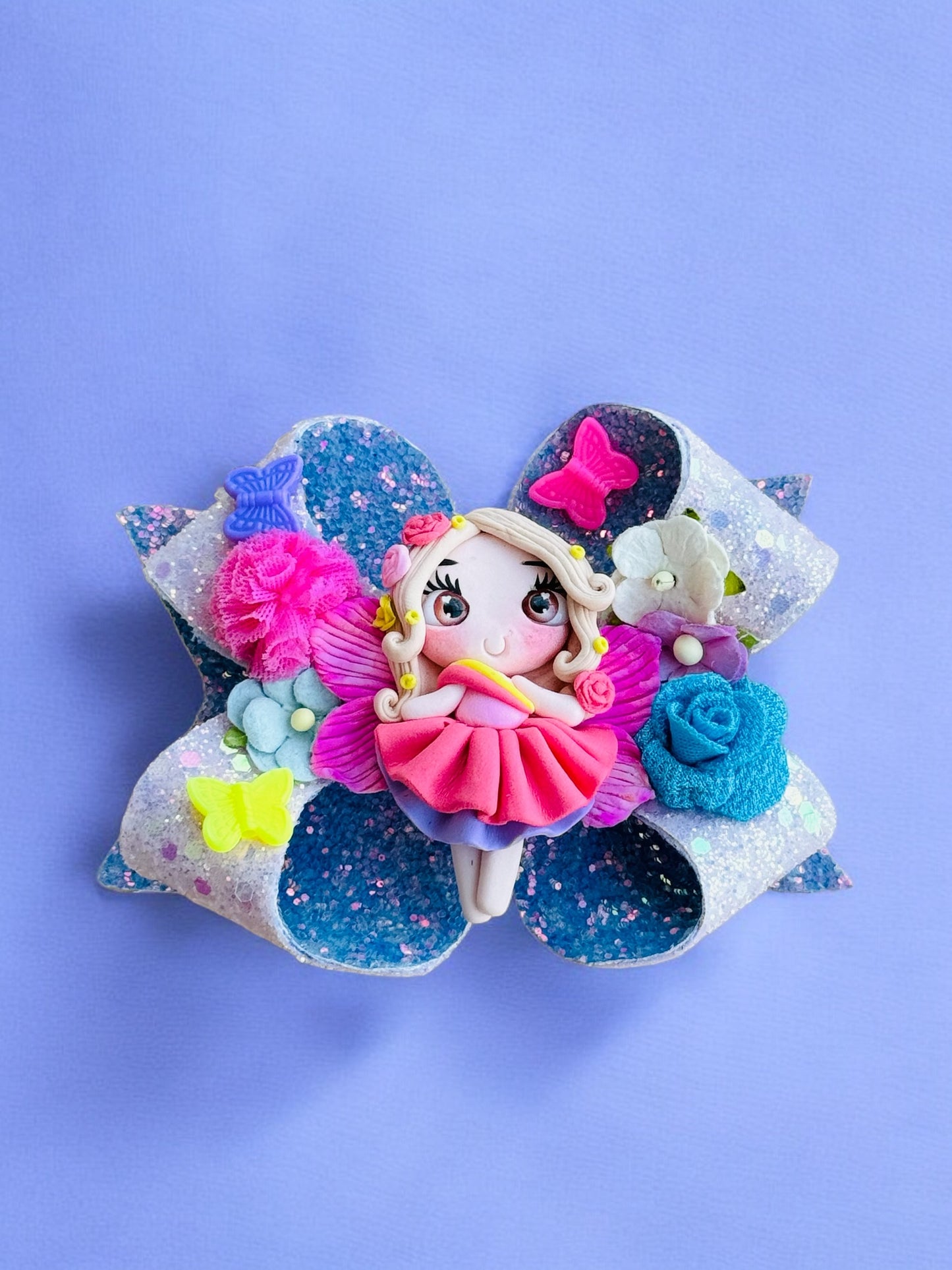 Aurora Flower Bouquet Bow