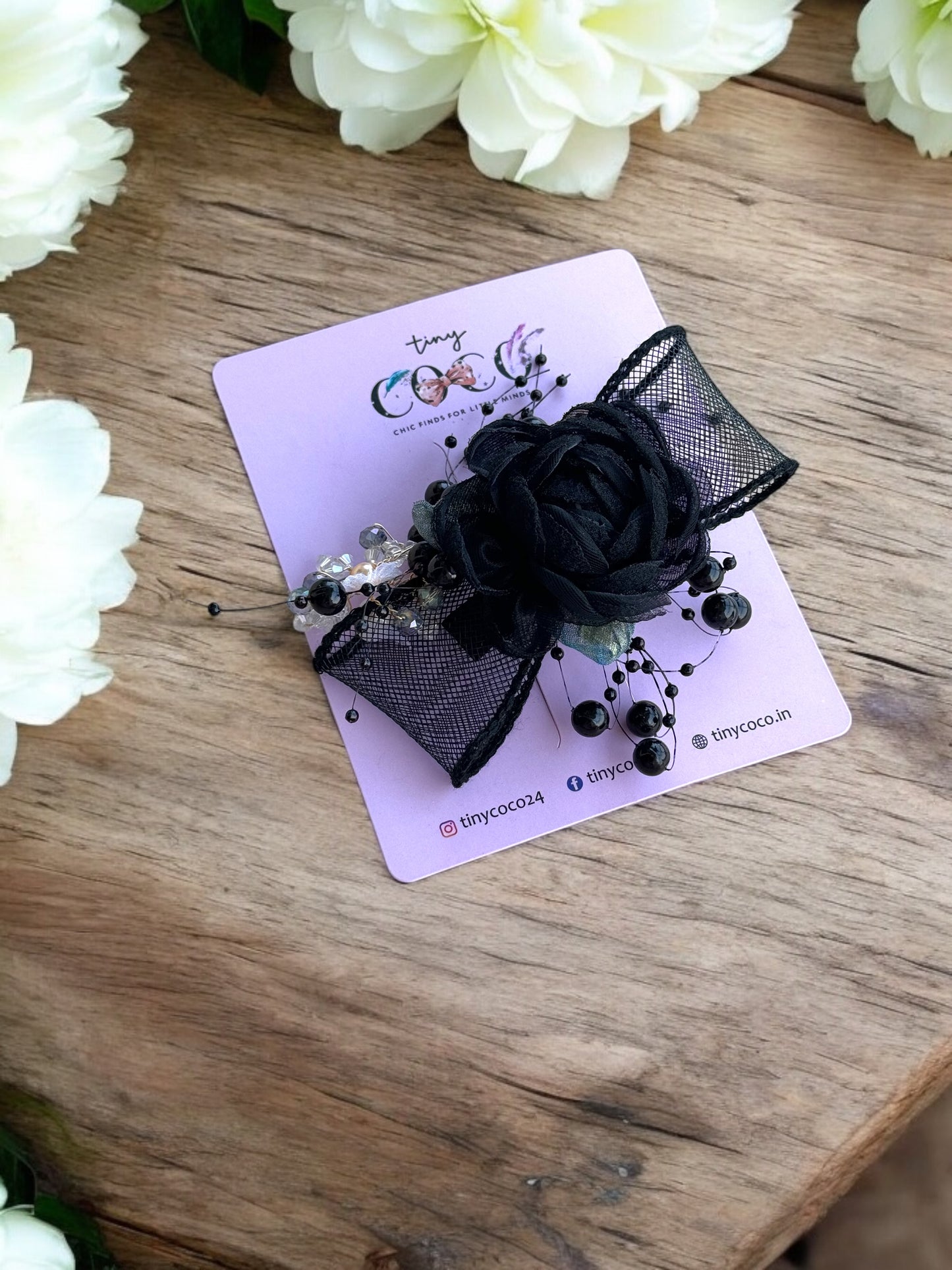 Little Miss Rose Fascinator (Available in beautiful colors)