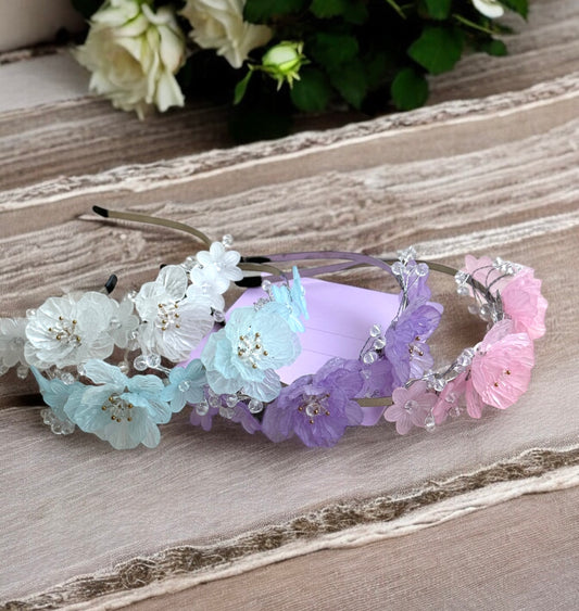 Floral Crystal HeadBand