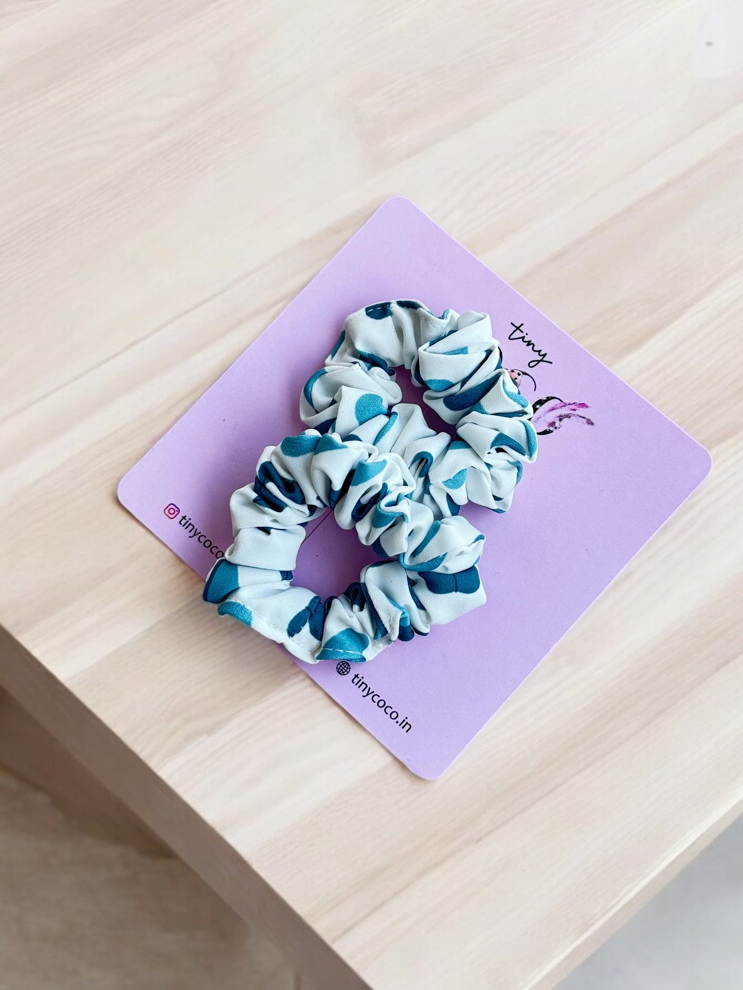 Abstract Scrunchie Set