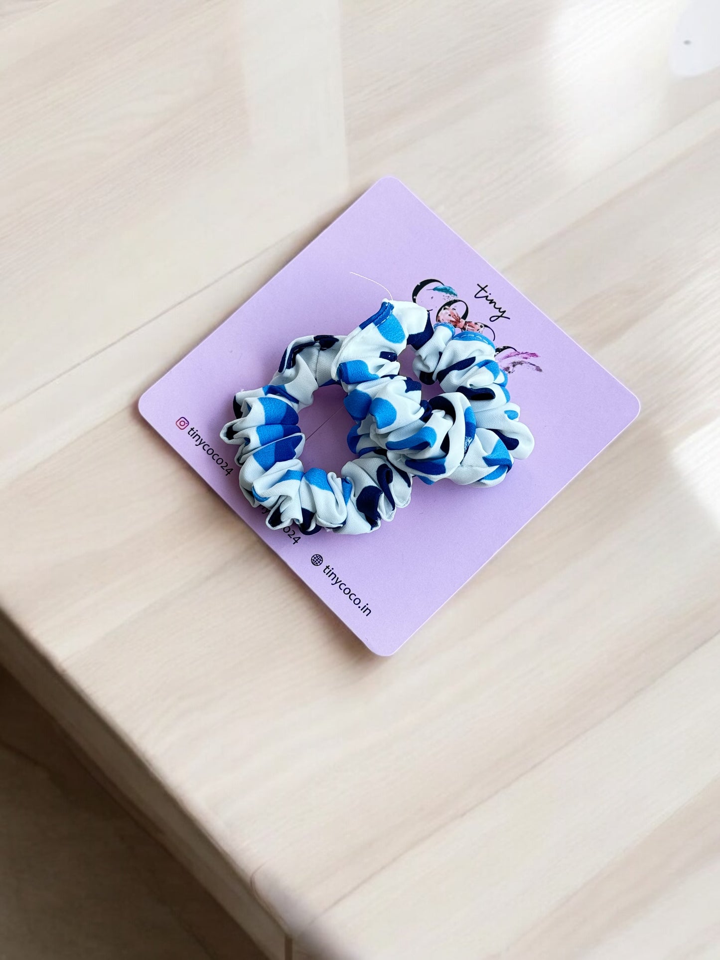 Abstract Scrunchie Set