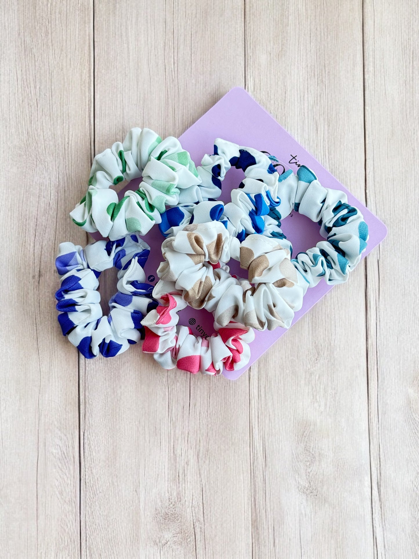 Abstract Scrunchie Set