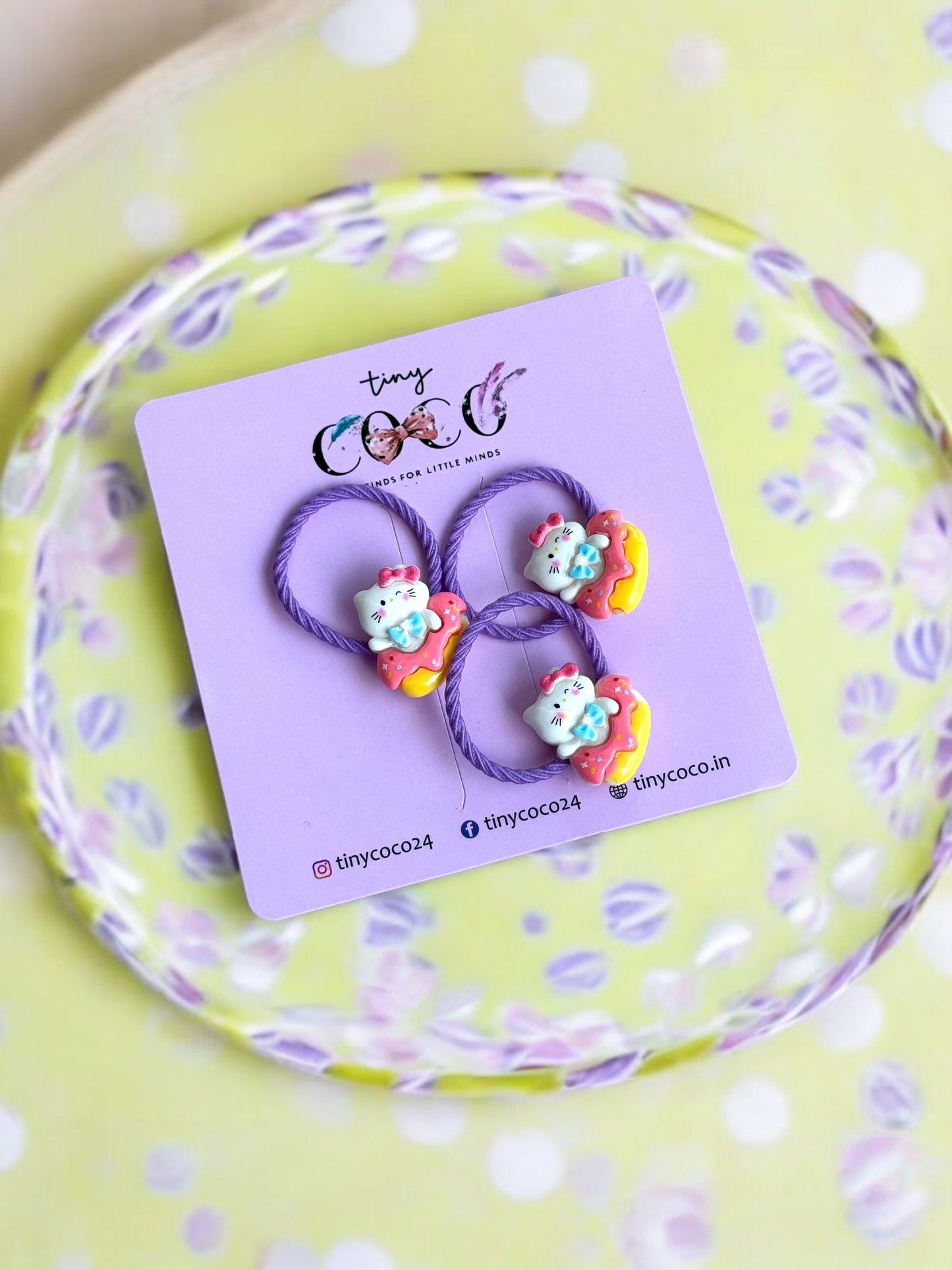 Kitty Fun Hair Ties