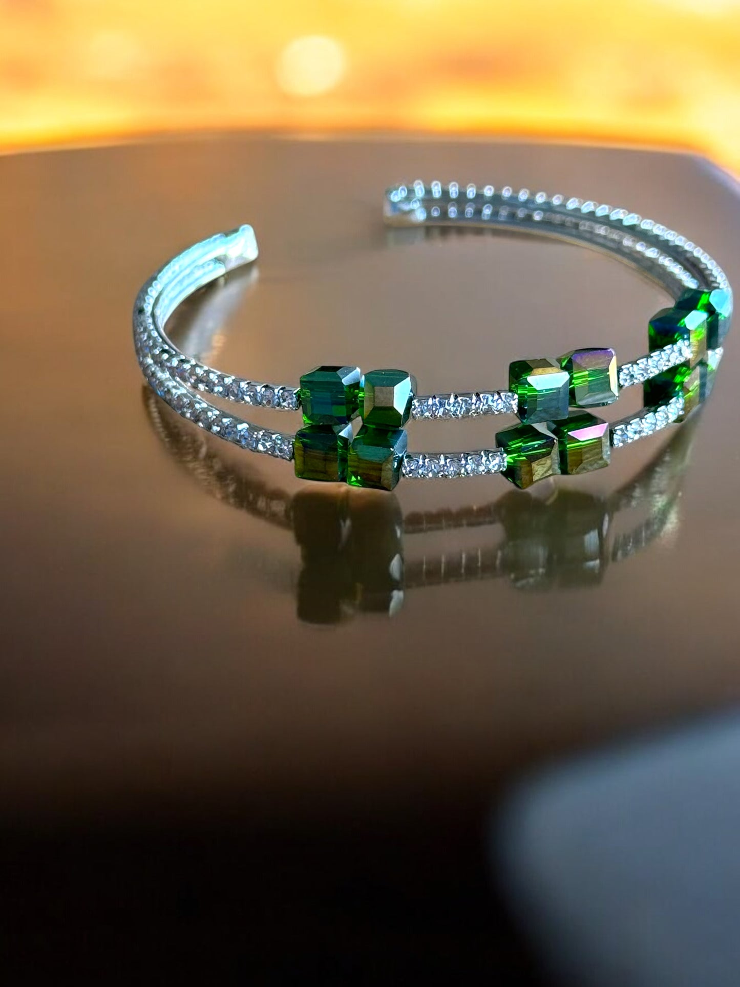 Magical Crystal Cube Bracelet