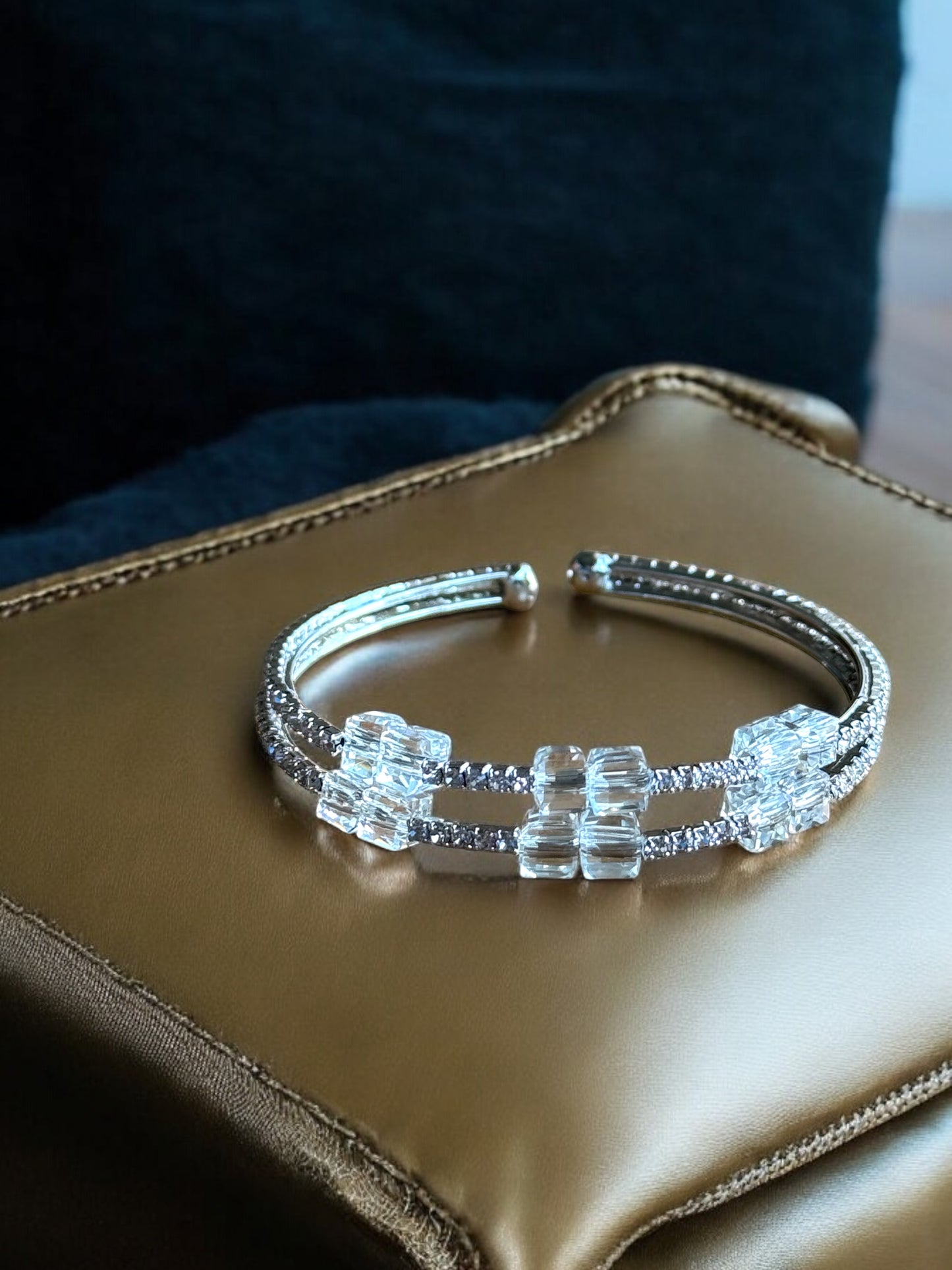 Magical Crystal Cube Bracelet