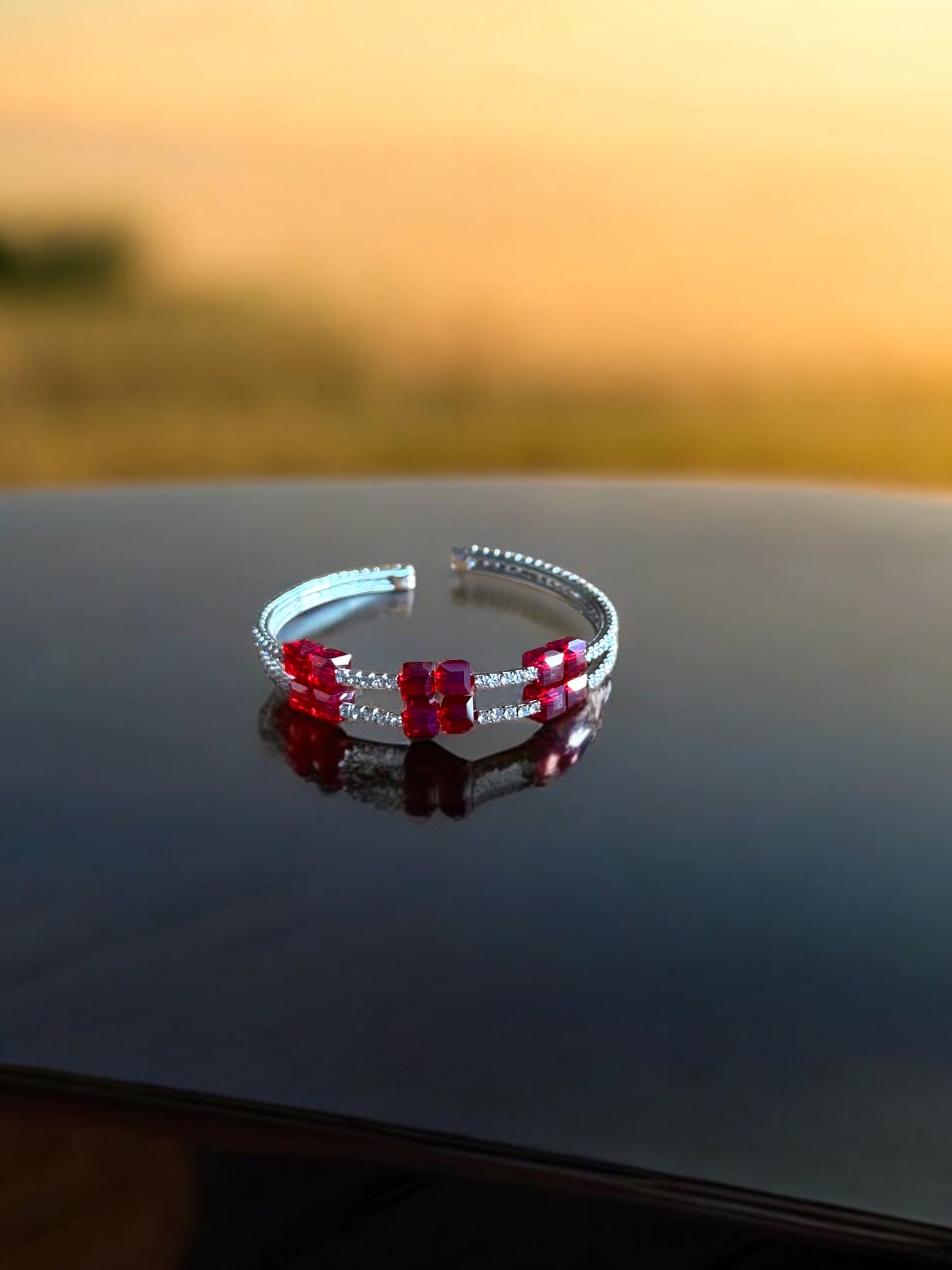 Magical Crystal Cube Bracelet