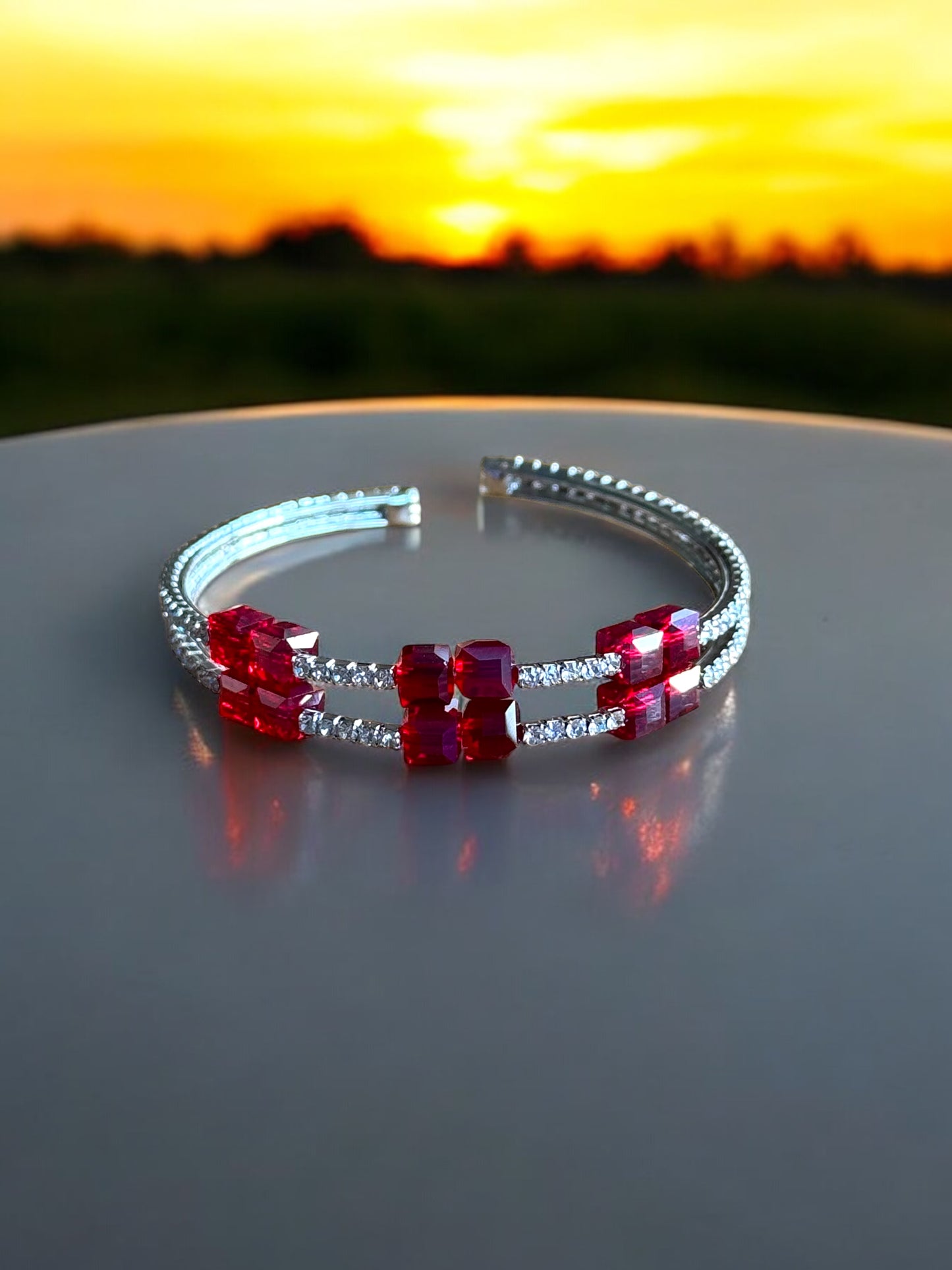 Magical Crystal Cube Bracelet