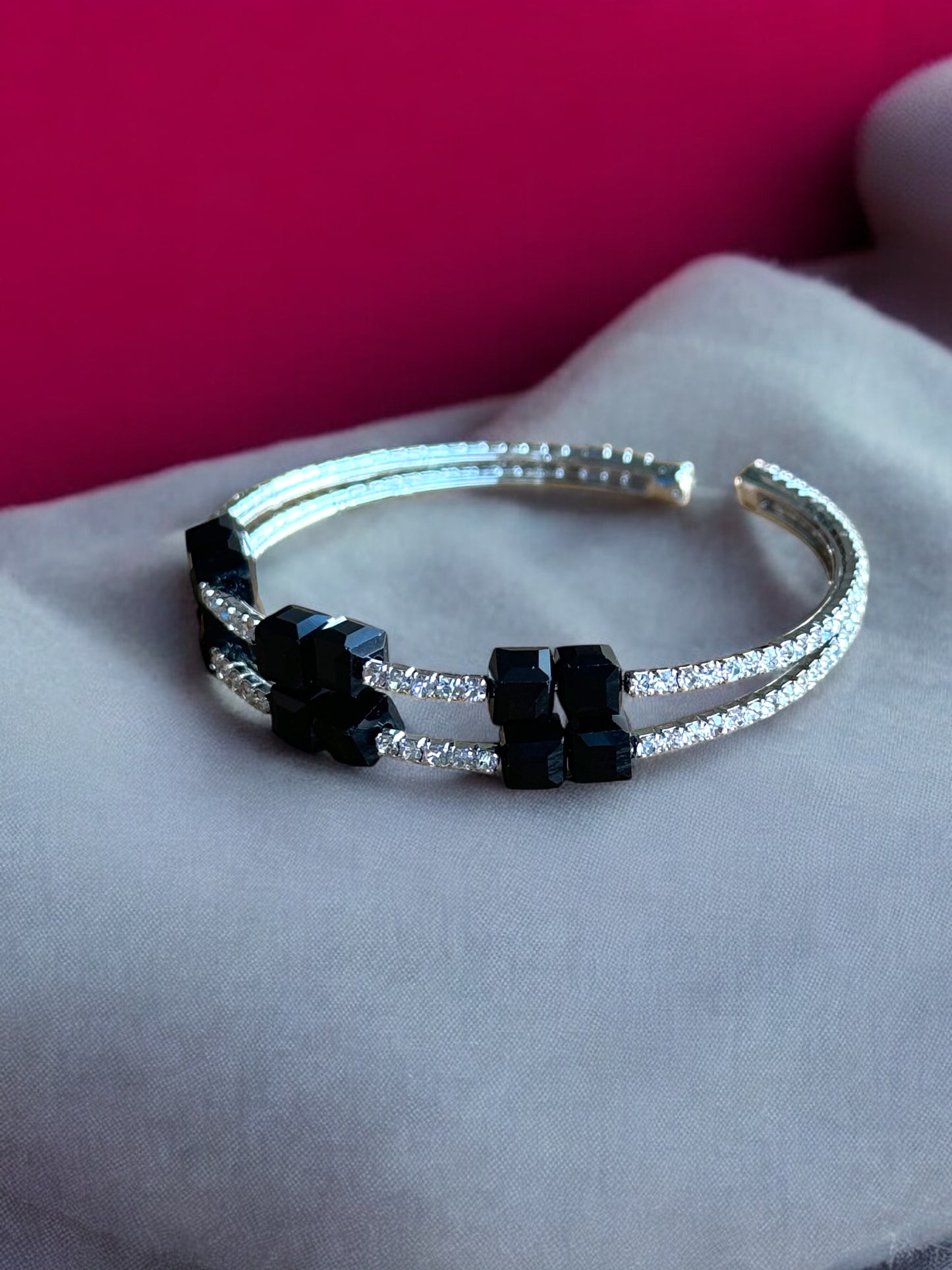 Magical Crystal Cube Bracelet