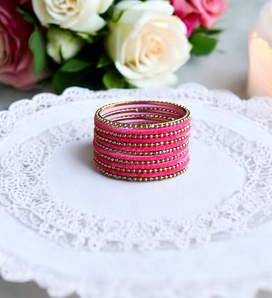 Dreamy Velvet Bangles (Available in various colors)