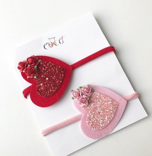 Sweetheart Baby Headbands - Valentine's Collection