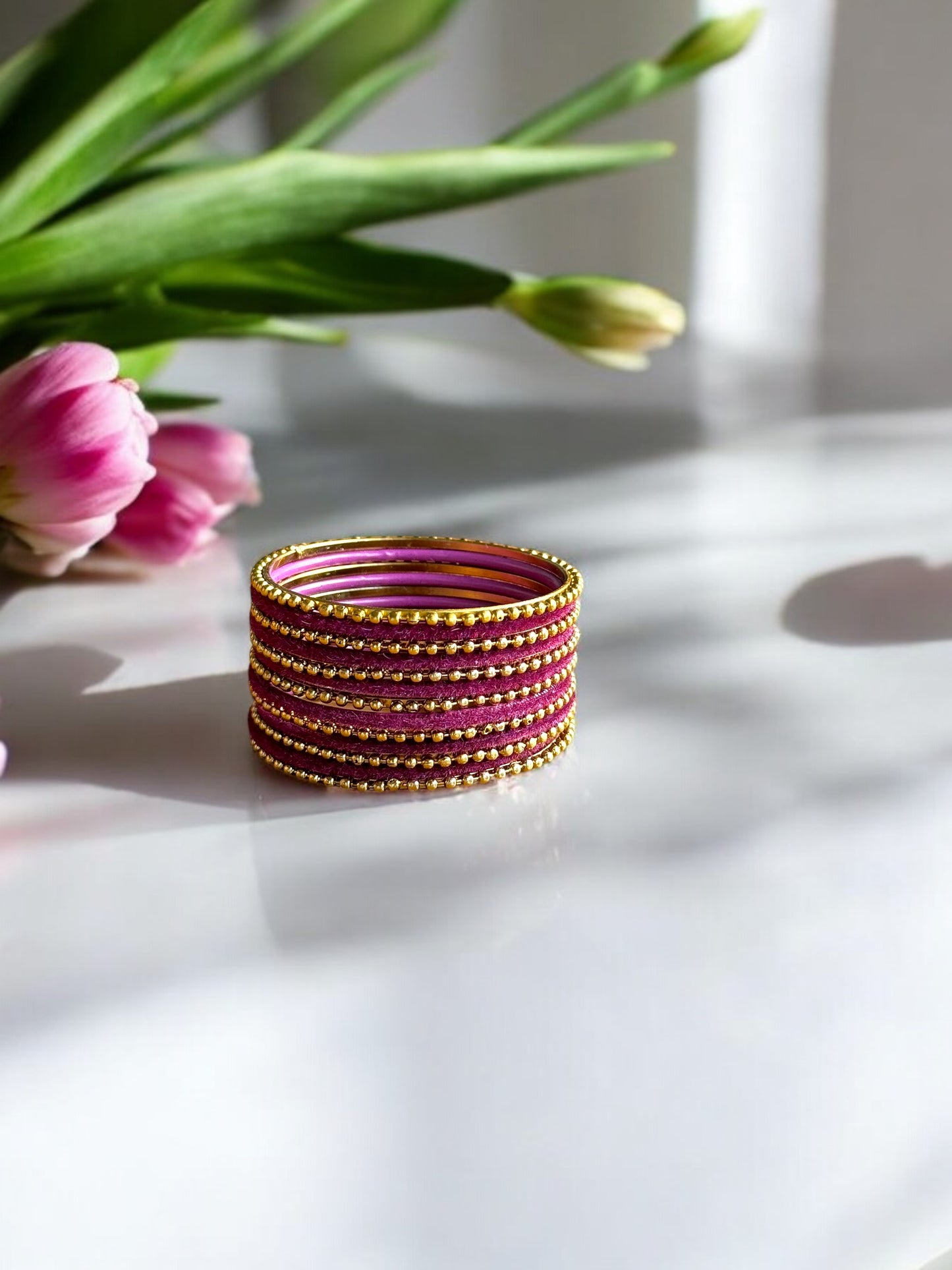 Dreamy Velvet Bangles (Available in various colors)