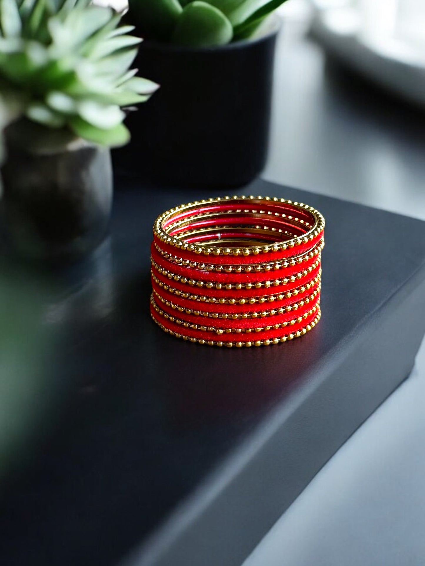 Dreamy Velvet Bangles (Available in various colors)