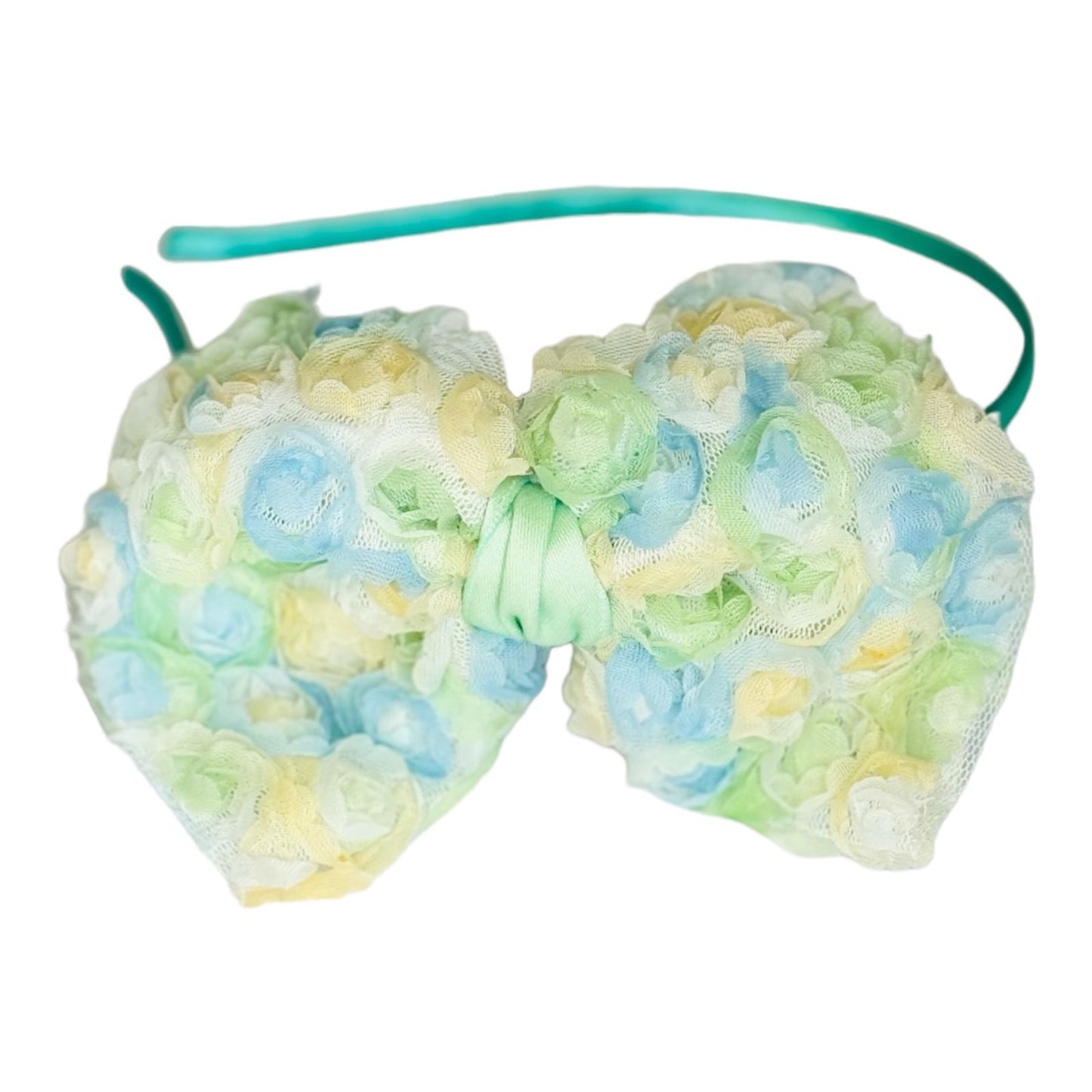 Soft Fabric Flower Headband (Available in multiple color options)