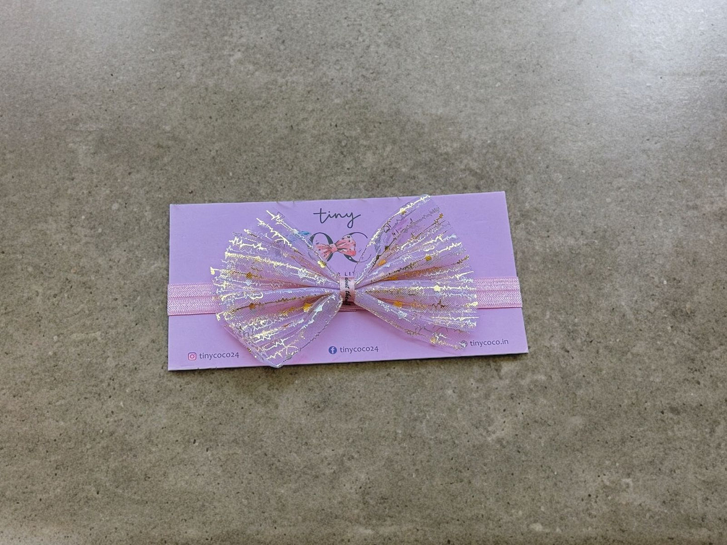 Dazzle and Delight: Shimmery Bow Headband