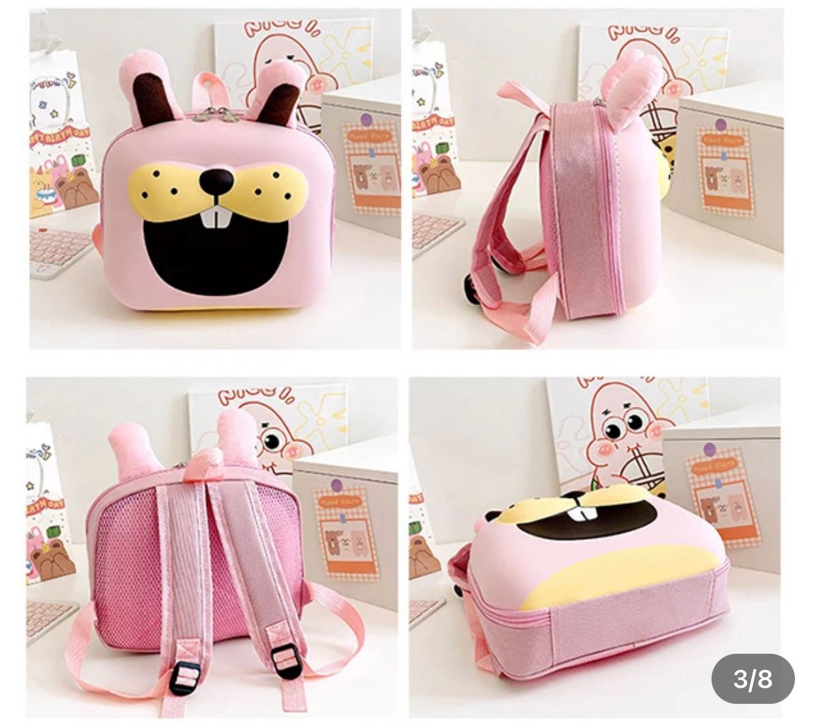 Adorable Bunny Backpacks for Toddlers