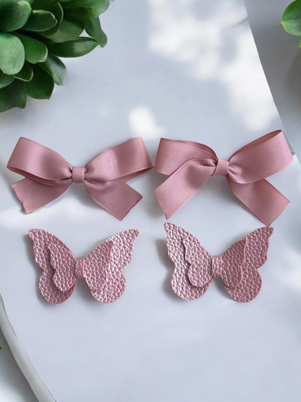 Adorable Kids Bow Pin Set