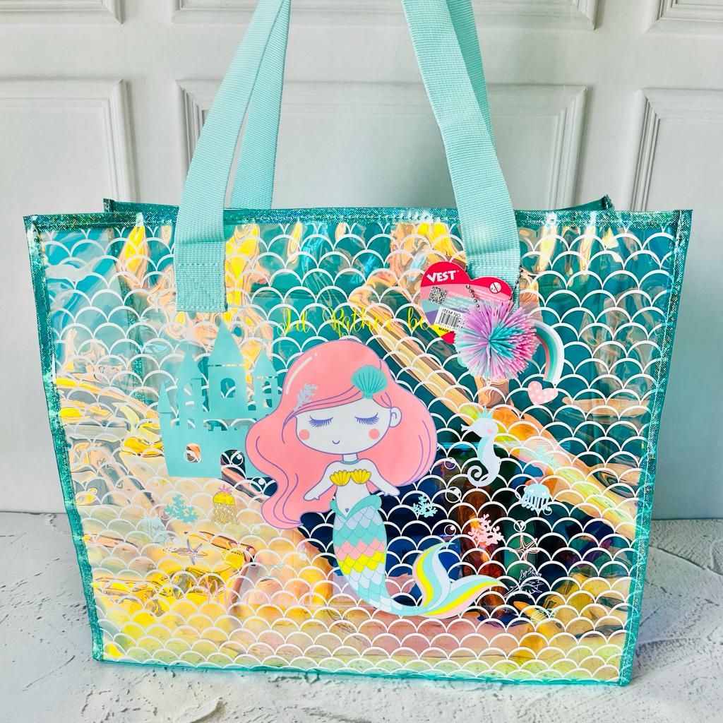 Holographic Tote for Moms (16")