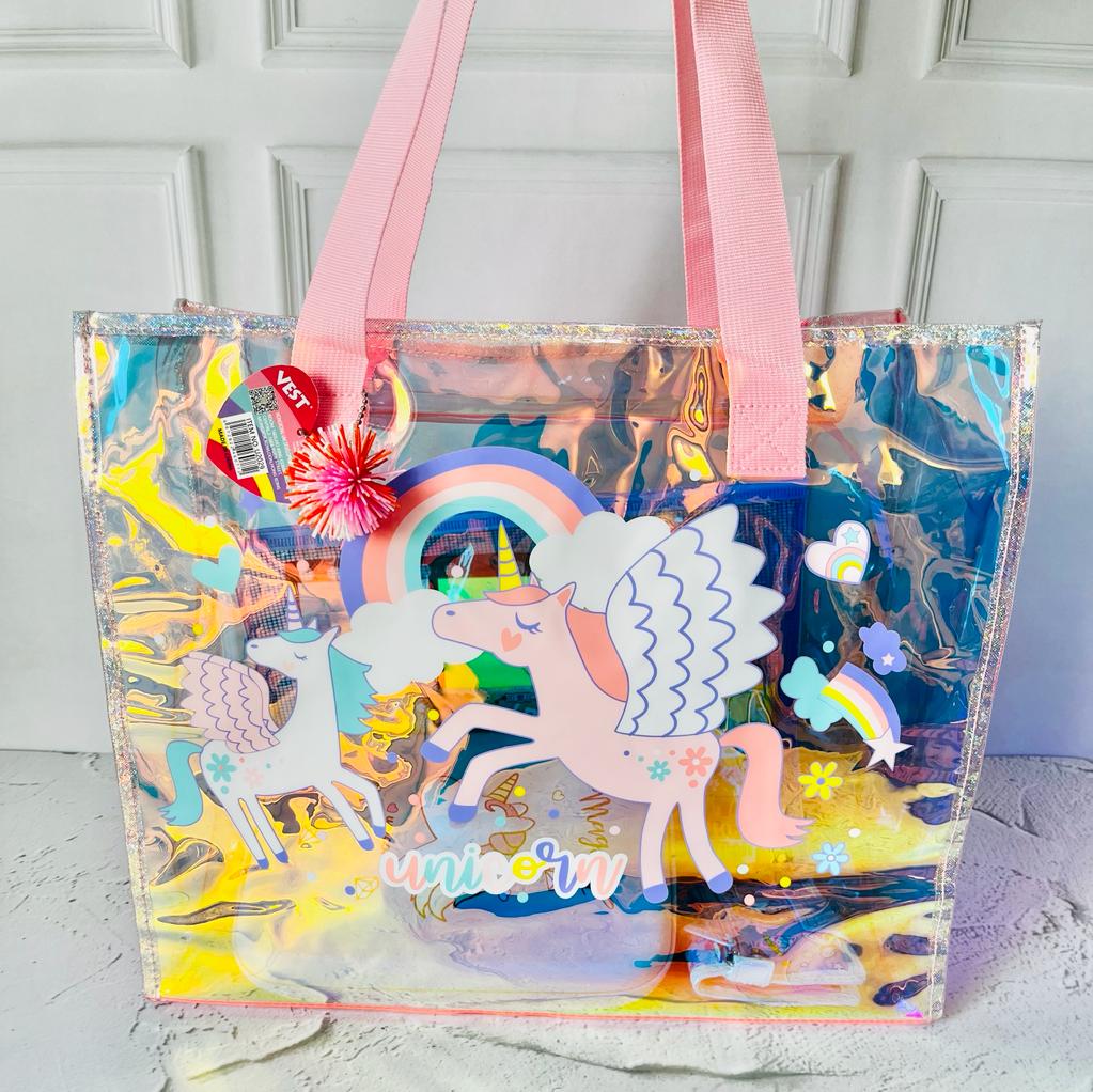 Holographic Tote for Moms (16")